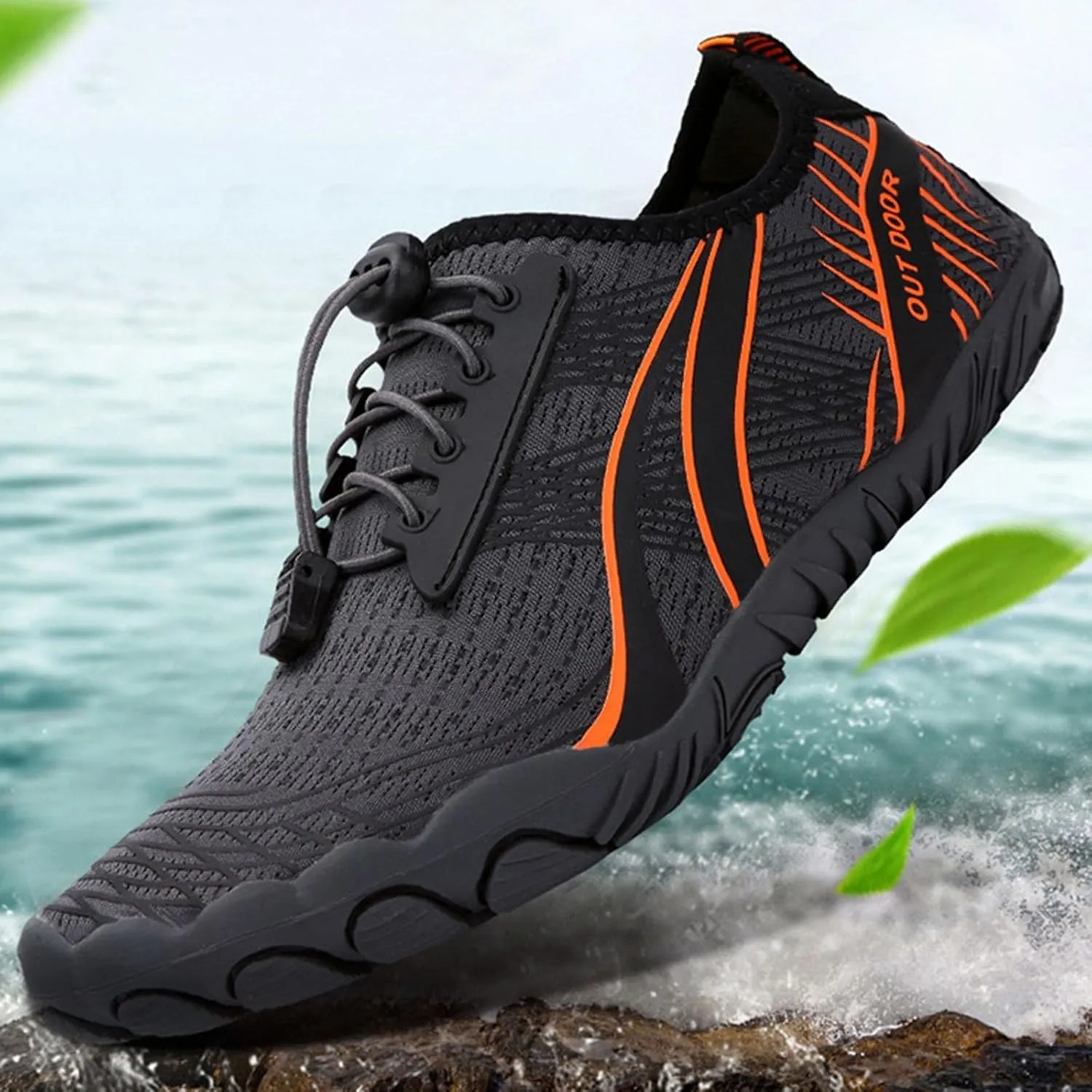 Water Shoes for Swimming Beach Pool Barefoot Quick Dry Aqua Socks Women Men Outdoor Sports Hiking Surf Yoga Exercise Lightweight Shoes