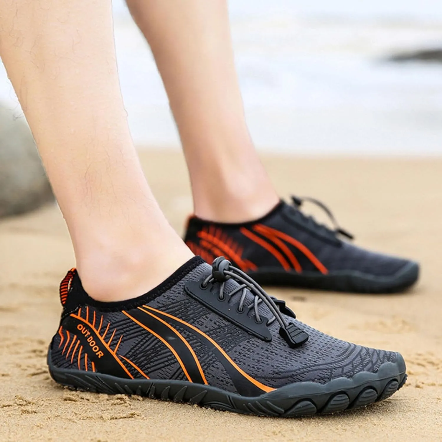 Water Shoes for Swimming Beach Pool Barefoot Quick Dry Aqua Socks Women Men Outdoor Sports Hiking Surf Yoga Exercise Lightweight Shoes