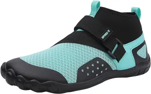 Water Shoes Men Wide Toe Non Slip Casual Arch Support with Drainage for Beach Swim Surf Water Sport
