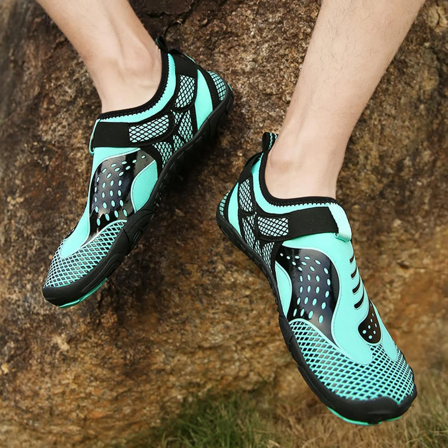 Water Shoes Mens Womens Quick Dry Barefoot Aqua Socks Beach Swim Pool Shoes Non Slip Outdoor Sports Hiking Surf Yoga Lightweight