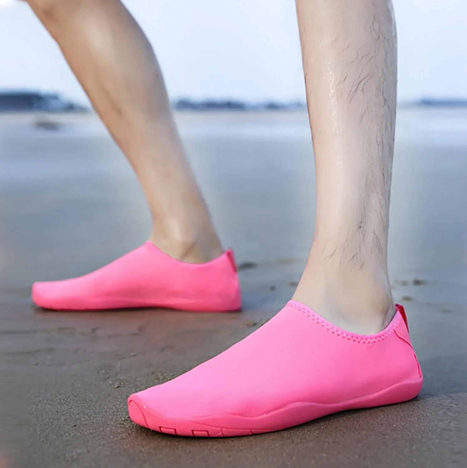 Water Shoes Women Men Barefoot Quick Dry Aqua Socks Beach Swim Pool Shoes Lightweight Outdoor Sports Hiking Surf Yoga Exercise Footwear