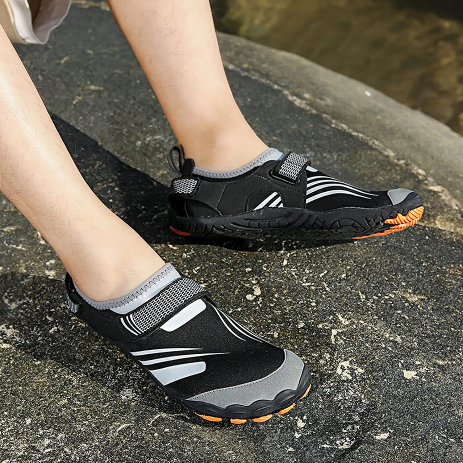 Water Shoes Women Men Barefoot Quick Dry Aqua Socks for Swimming Beach Pool Surf Hiking Kayaking Yoga Outdoor Sports Activities