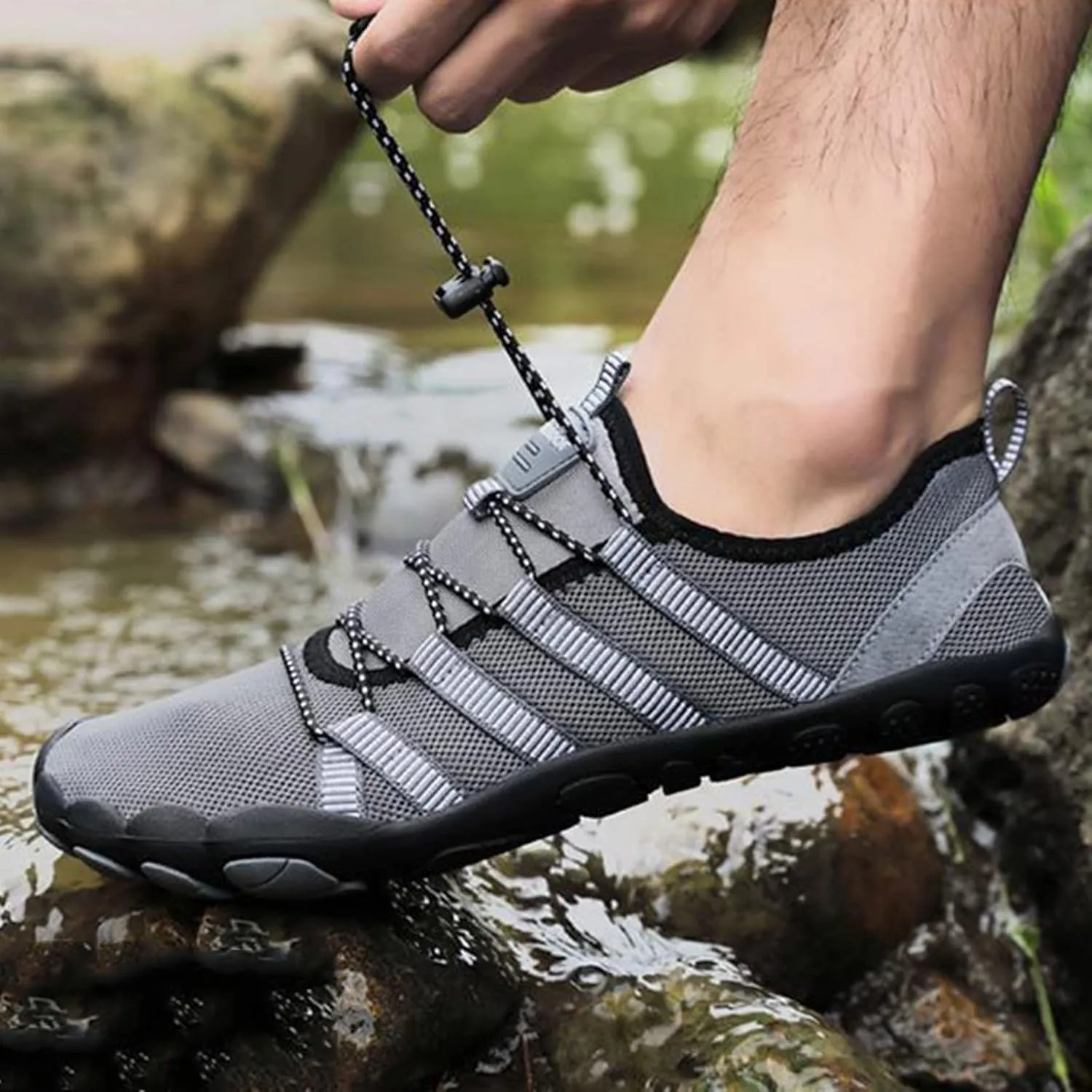 Water Shoes Women Men Quick Dry Barefoot Aqua Beach Swim Pool Surf Yoga Hiking Kayaking Lightweight Non Slip Outdoor Activities