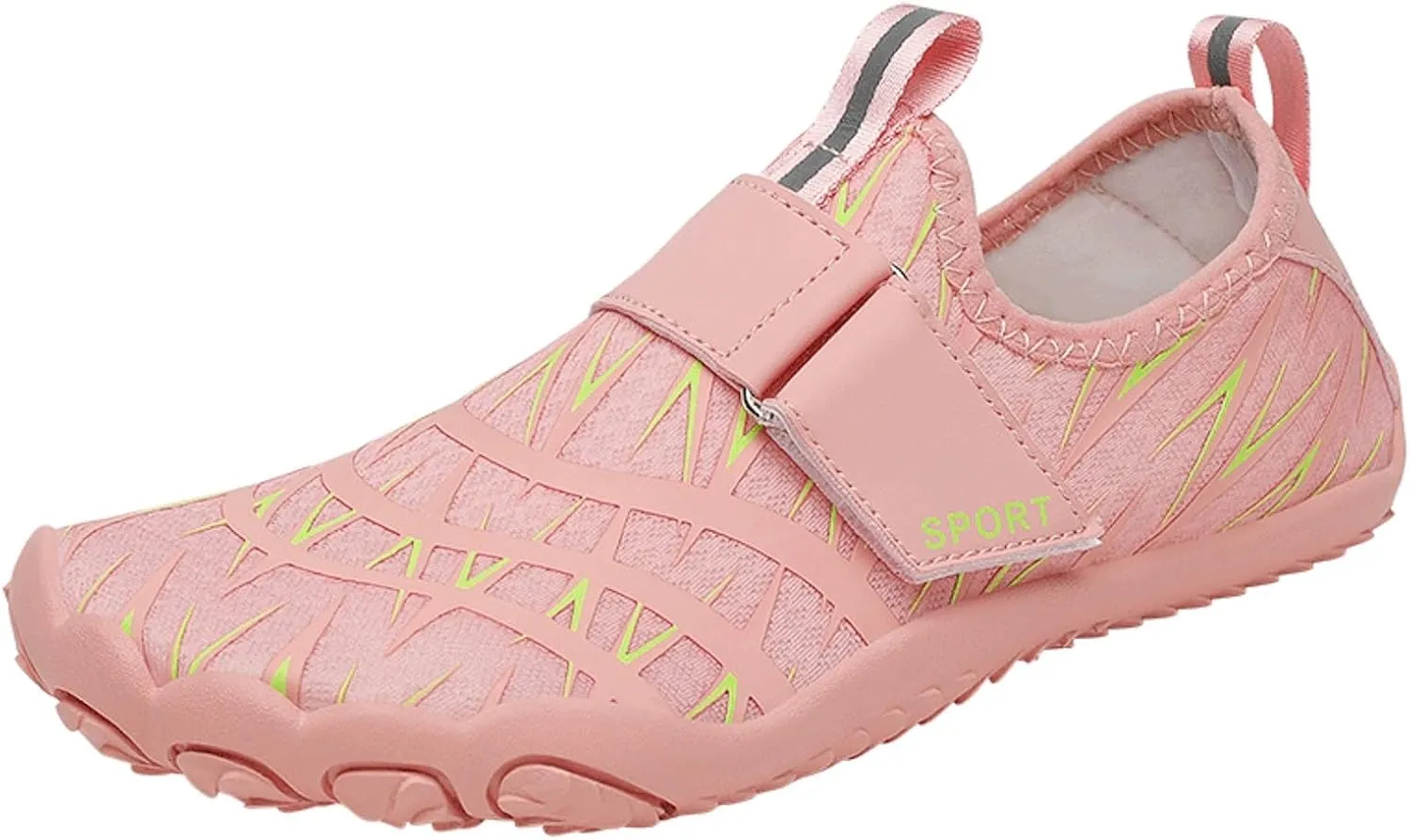 Womens and Mens Water Shoes Breathable Quick-Dry Soft Cushion Barefoot Aqua Socks for Hiking Swimming Beach Wading Surfing Yoga Sport Elastic Band Water Shoe for Men Women Summer Wear Comfy