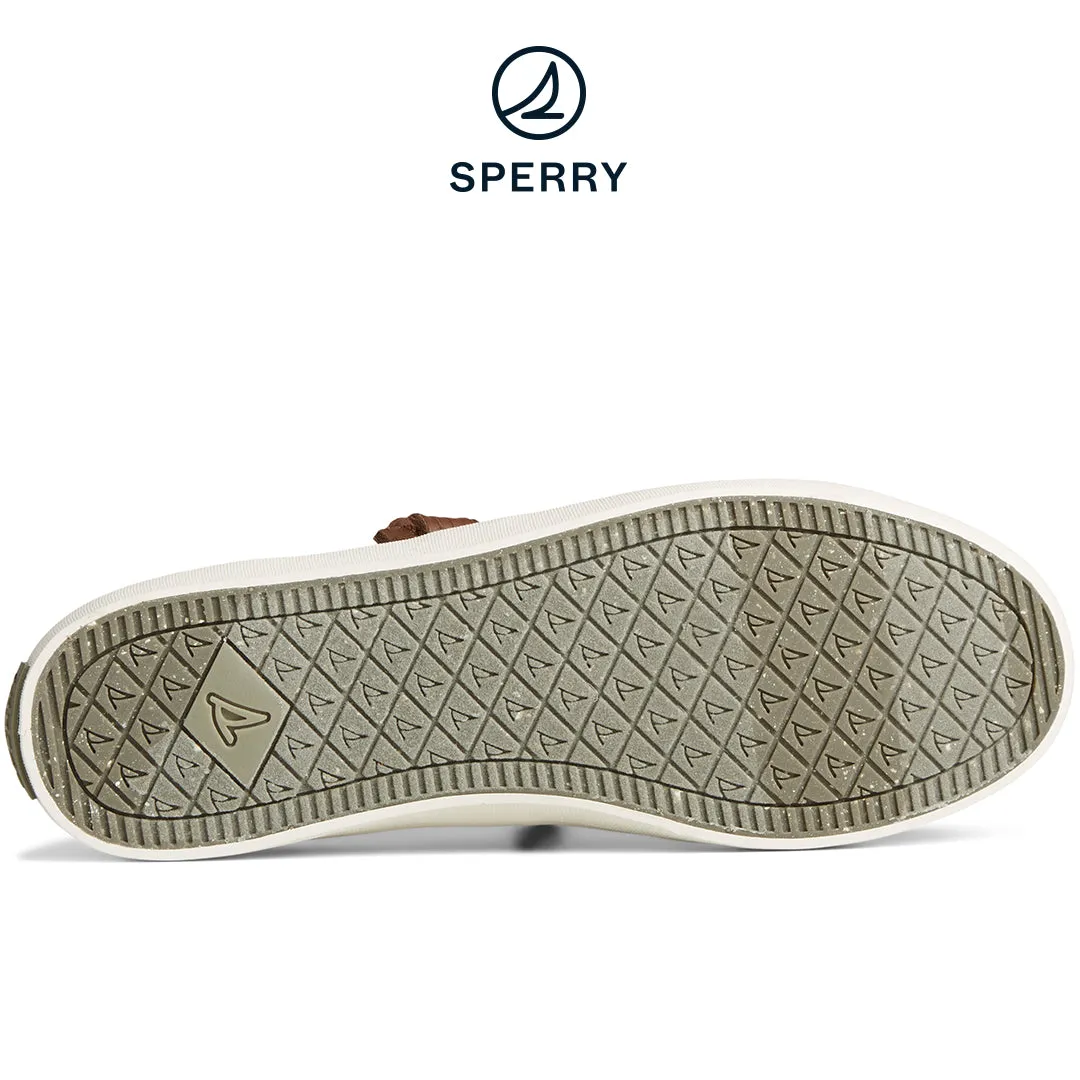 Women's SeaCycled™ Crest Vibe Baja Sneakers - Olive (STS88907)