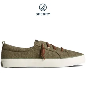 Women's SeaCycled™ Crest Vibe Baja Sneakers - Olive (STS88907)